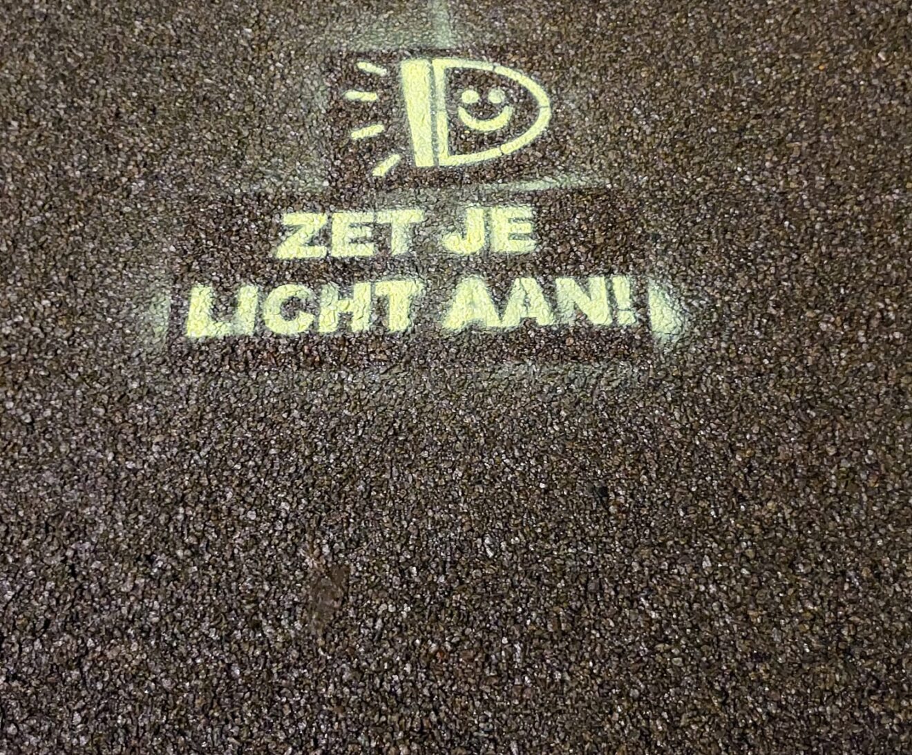 Fietsverlichtingsactie Midwolde